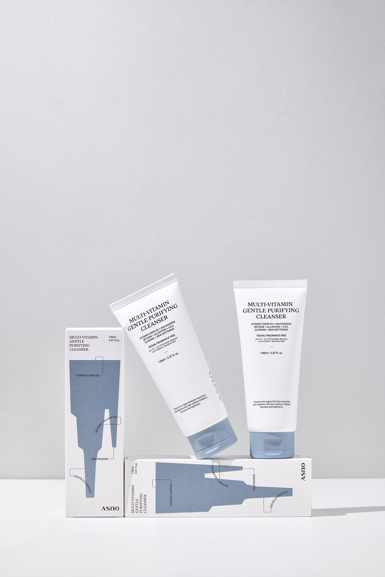 [미백] 에이스노 멀티 비타민 약산성폼클렌징 150ml : 티앤비인터내셔날