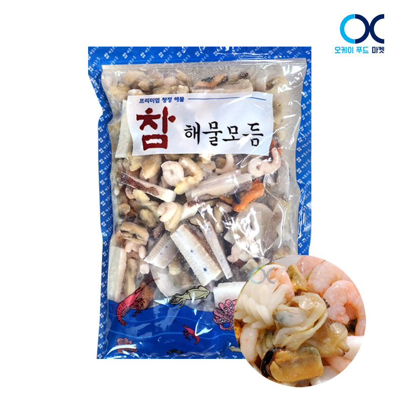 다이아몬드 참 해물모듬 해물믹스 모듬해물600g : 오케이푸드 마켓