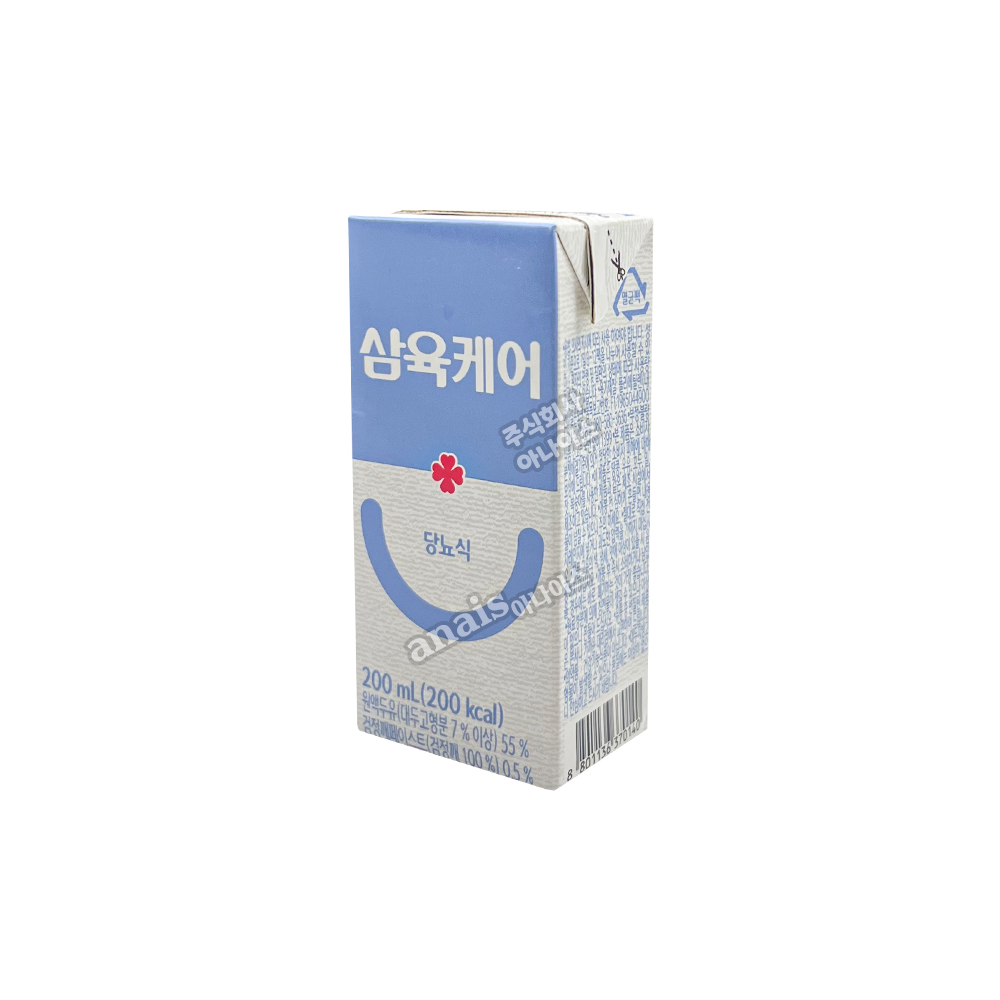 삼육케어 당뇨식 200ml x 1팩 (유통기한 23.05.10) : 주식회사 아나이스
