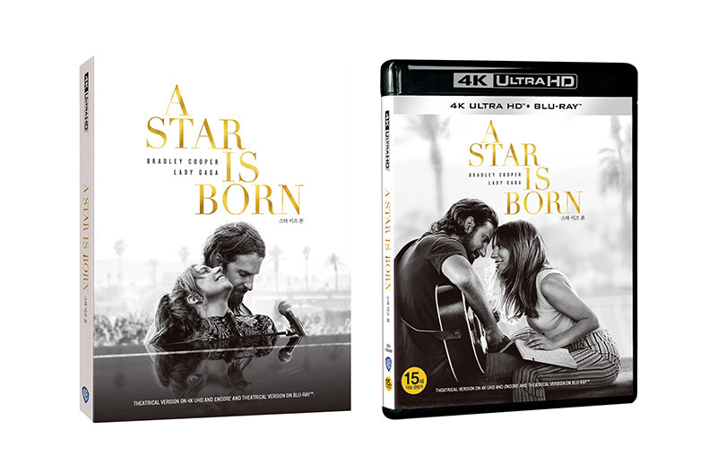 [4K 블루레이] 스타 이즈 본 - 슬립케이스 한정판 (2disc: 4K UHD + 앙코르 BD) : 시네필