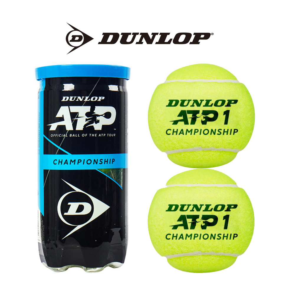 던롭 ATP 챔피언쉽 시합구 2볼 (36캔입) 테니스공 : 양재테니스닥터