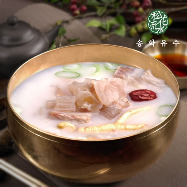 [송화유수] 깊고 진한 도가니탕 700g x 6팩 : 쇼핑엔티