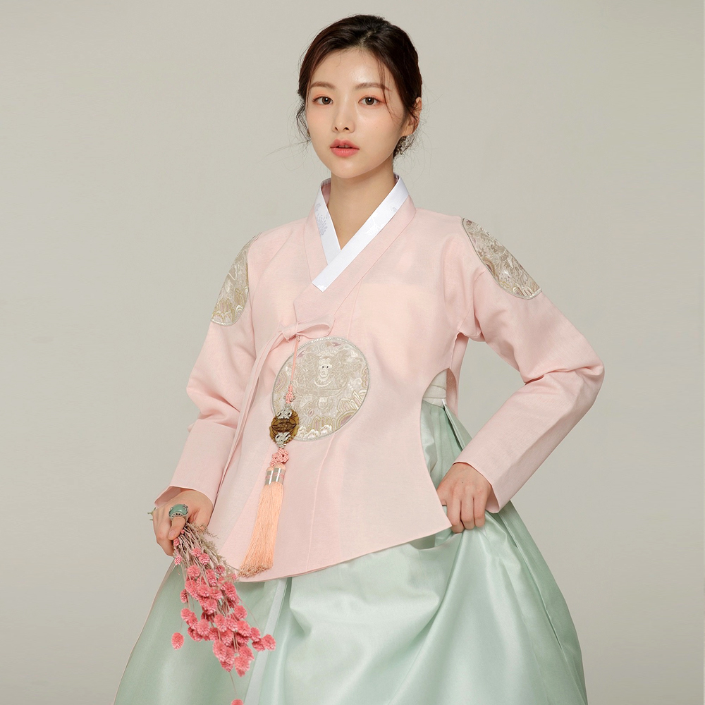 한복대여 한복브리에 수수 결혼식 신부한복 화보 웨딩촬영 : 한복 브리에