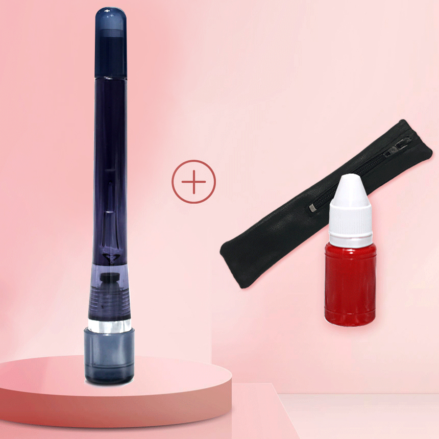 도장마트 만년도장 스프링 양면 결재도장 : 도장마트1
