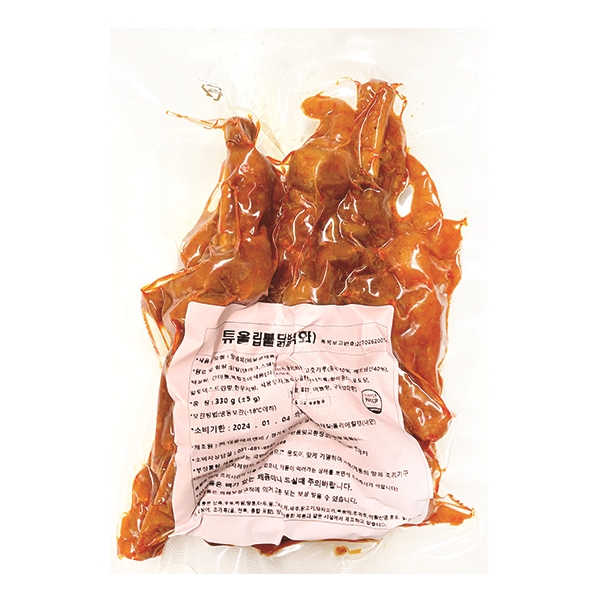 [푸드바스켓] {국내산,수입산 선택} 대운에프앤비 튜울립불닭발 330g(냉동) : 푸드바스켓
