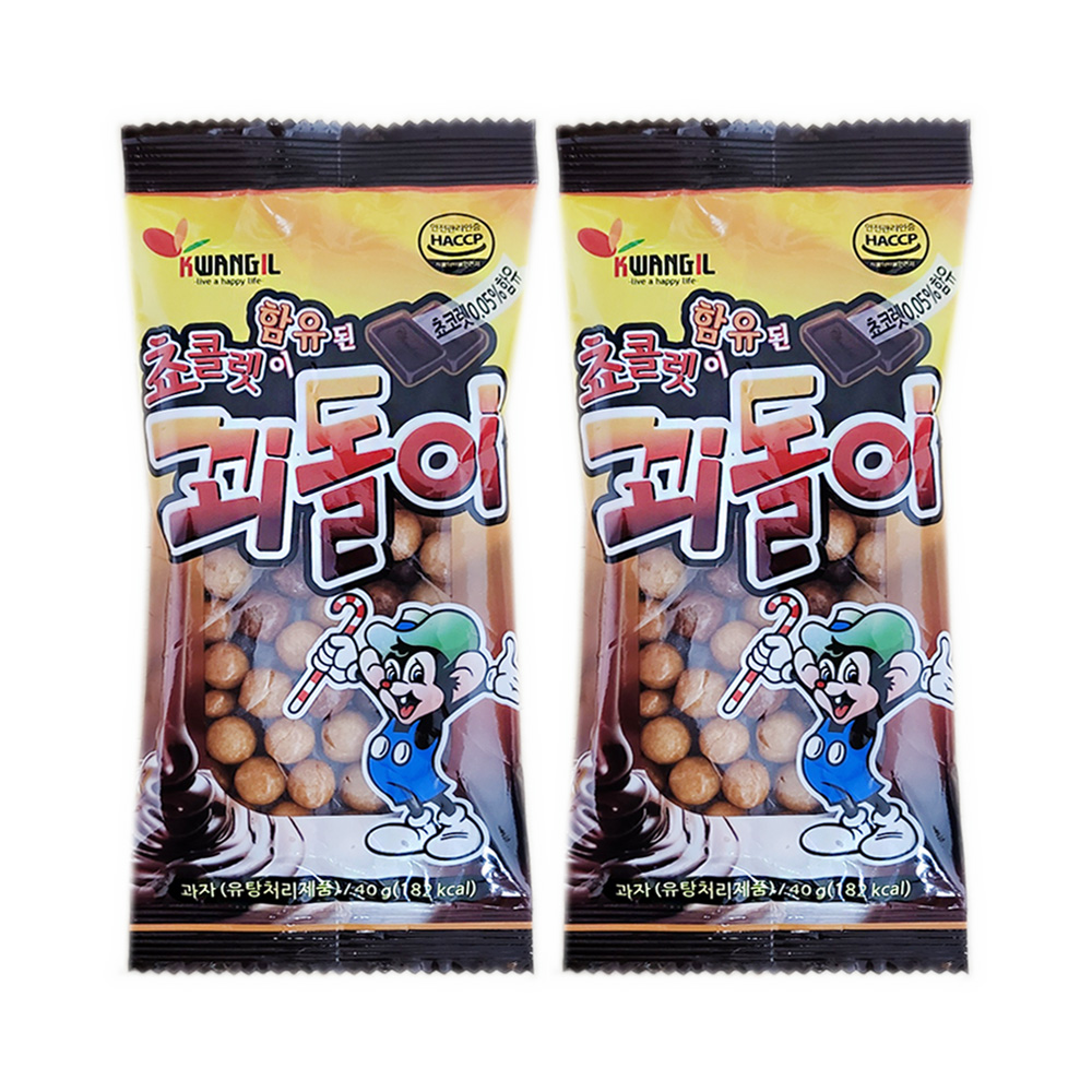 광일제과 꾀돌이 45g 추억의 문방구 과자 : 까까프렌즈잇츠