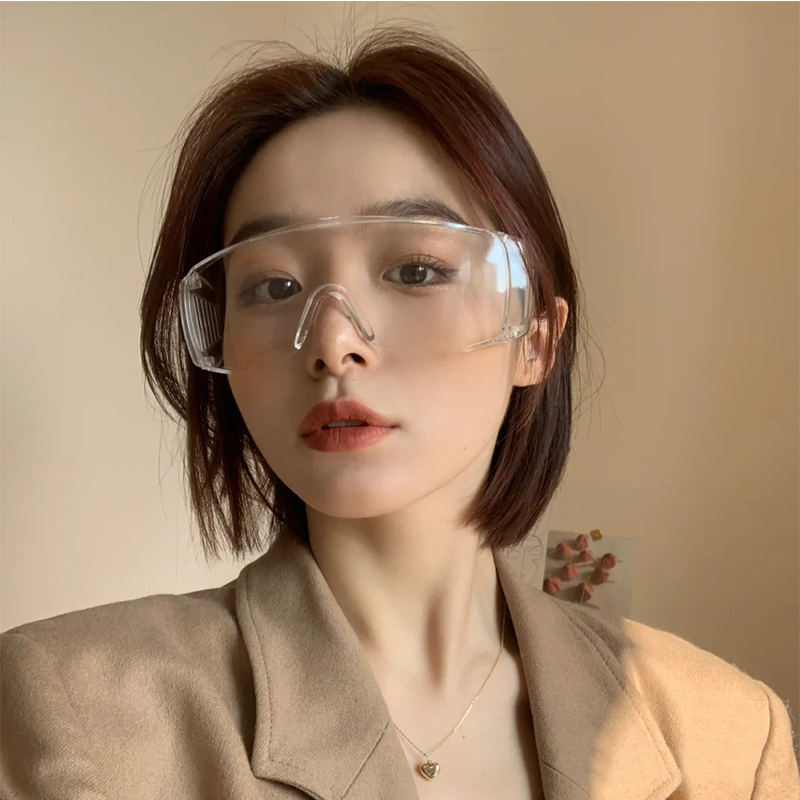투명 고글 보안경 눈 보호 안경 안전 작업용 산업용 그라인더 목공 벌초 실험 흠뻑쇼 워터밤 : 무무홈