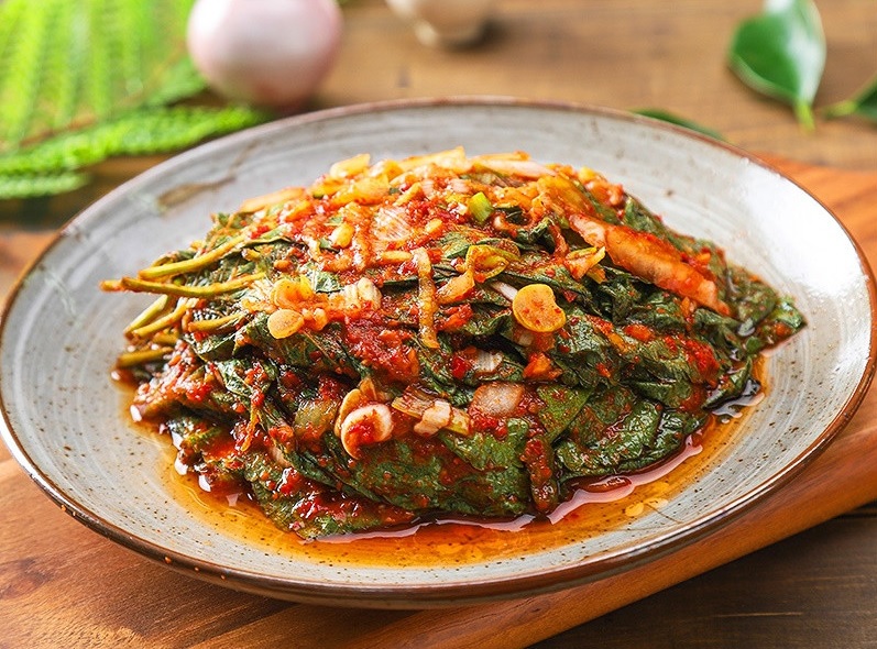 김춘자명인 당일제조 국내산100% 깻잎김치 1kg 양념 깻잎무침 장아찌 : 강원도할매 김춘자명인김치