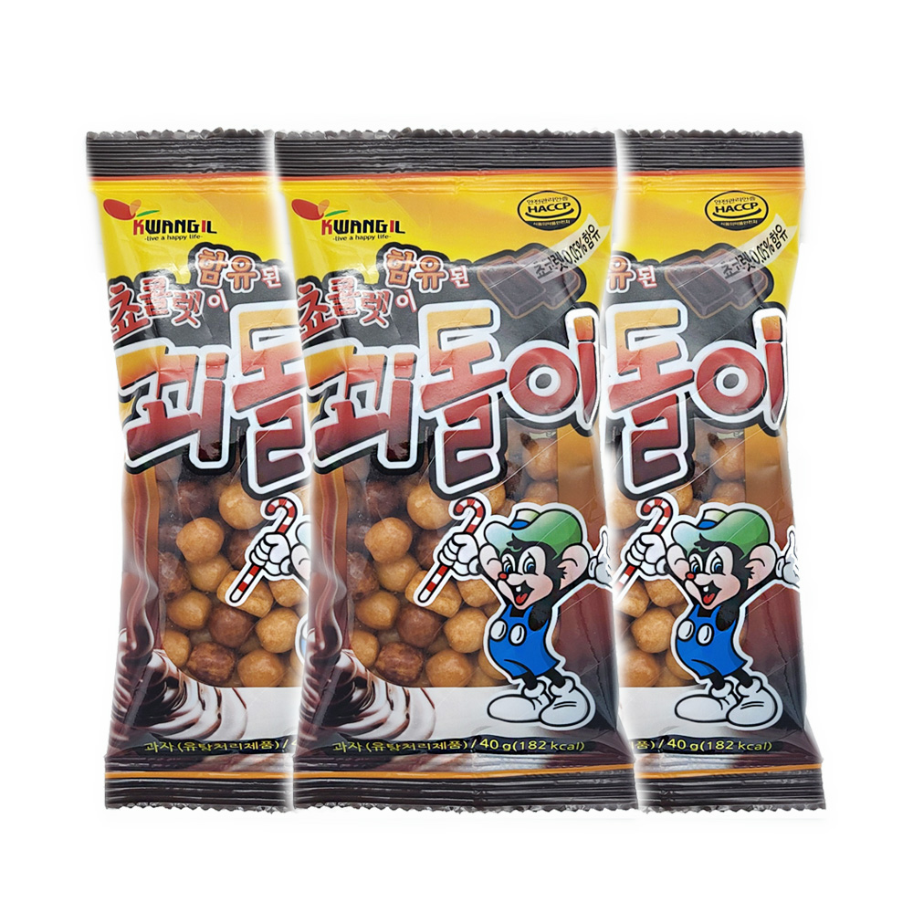 광일제과 꾀돌이 45g 추억의 문방구 과자 : 까까프렌즈잇츠