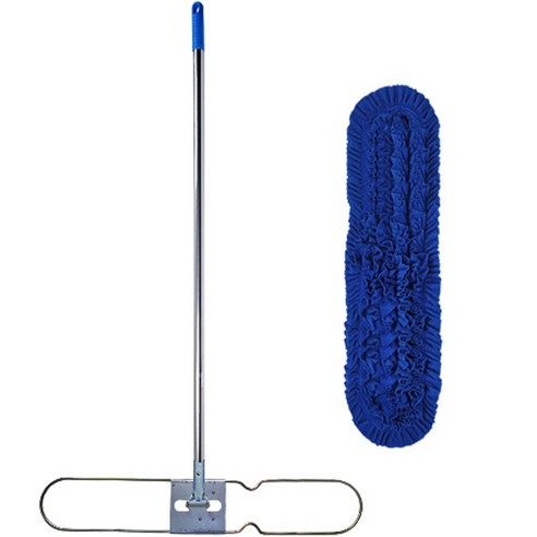 월드크린 극세사 리스킹걸레 105cm 1p+리스킹 판+ 스텐자루 : 월드크린 주식회사