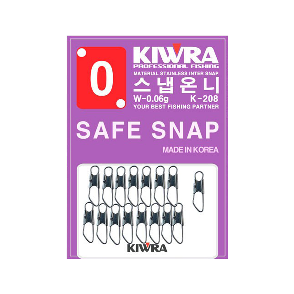 키우라 스냅온니(소포장) K-208 : 낚시왕국즐거운피싱