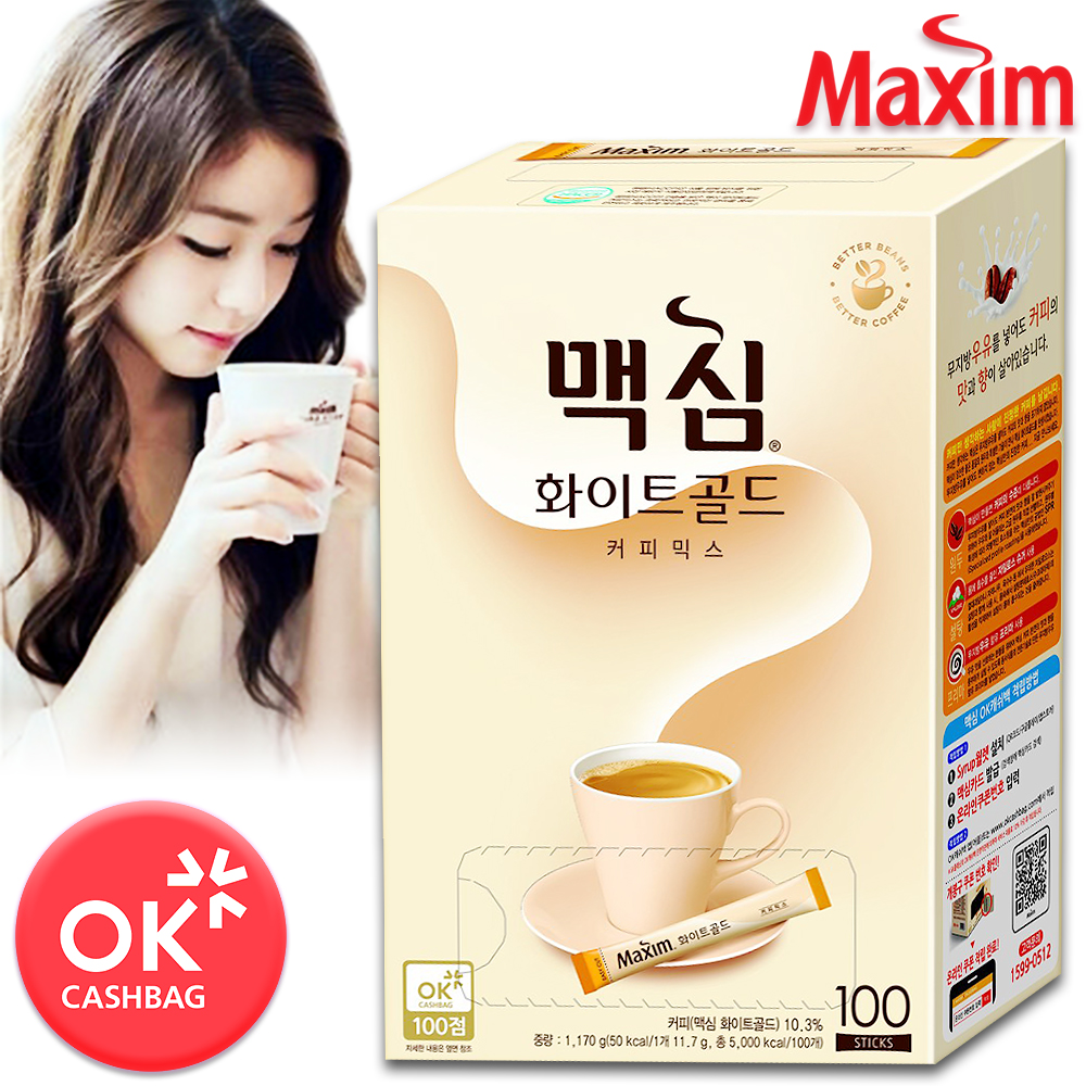맥심 화이트골드 커피믹스 100T 무 : E토탈마트