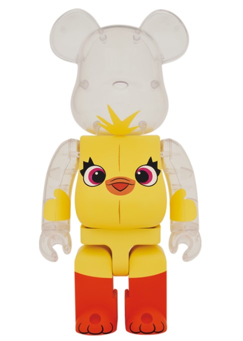 베어브릭 더키 400+100% 토이스토리 Bearbrick Ducky - 우체국  : 소장각
