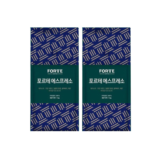 카파 포르테 에스프레소 원두 1kg 2개세트 제품 상품 : 보라리빙