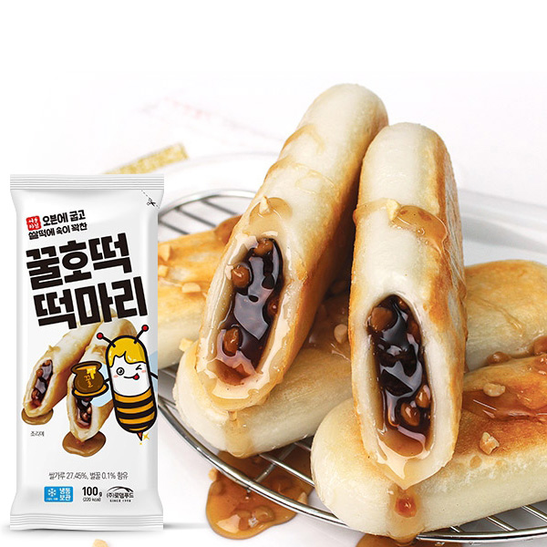 [오븐에 구운] 꿀호떡떡마리 100g x 10봉 : 농업회사다온푸드
