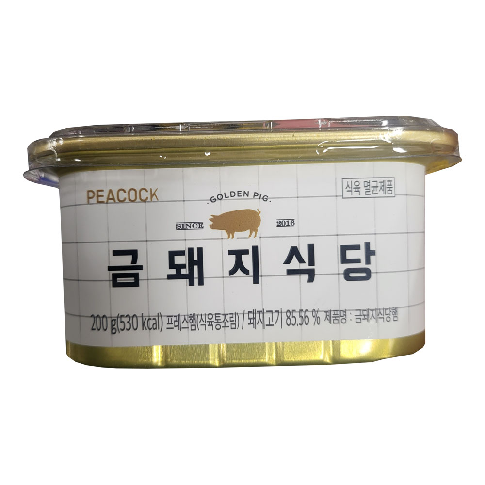 피코크 금돼지식당햄 200g : 비이다