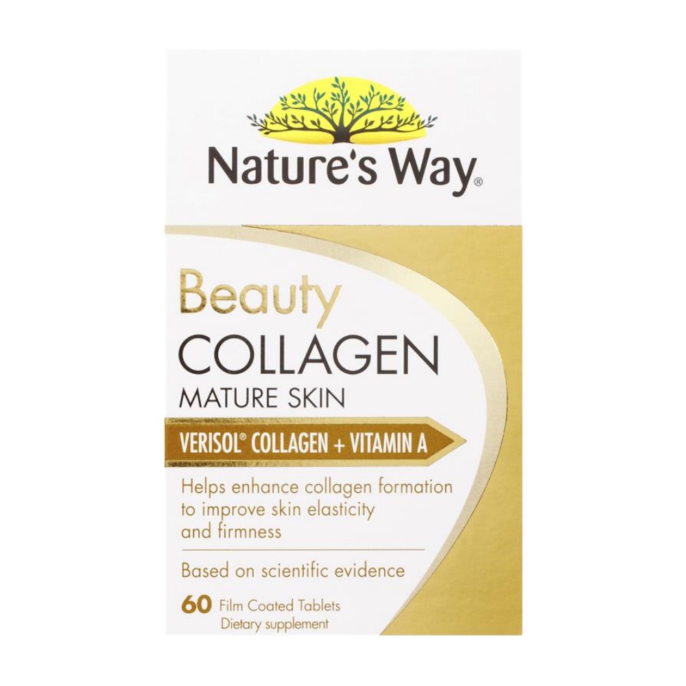 네이처스 웨이 머츄어 스킨 뷰티 콜라겐 60정 Natures Way Beauty Collagen Mature Skin : 리틀아마존