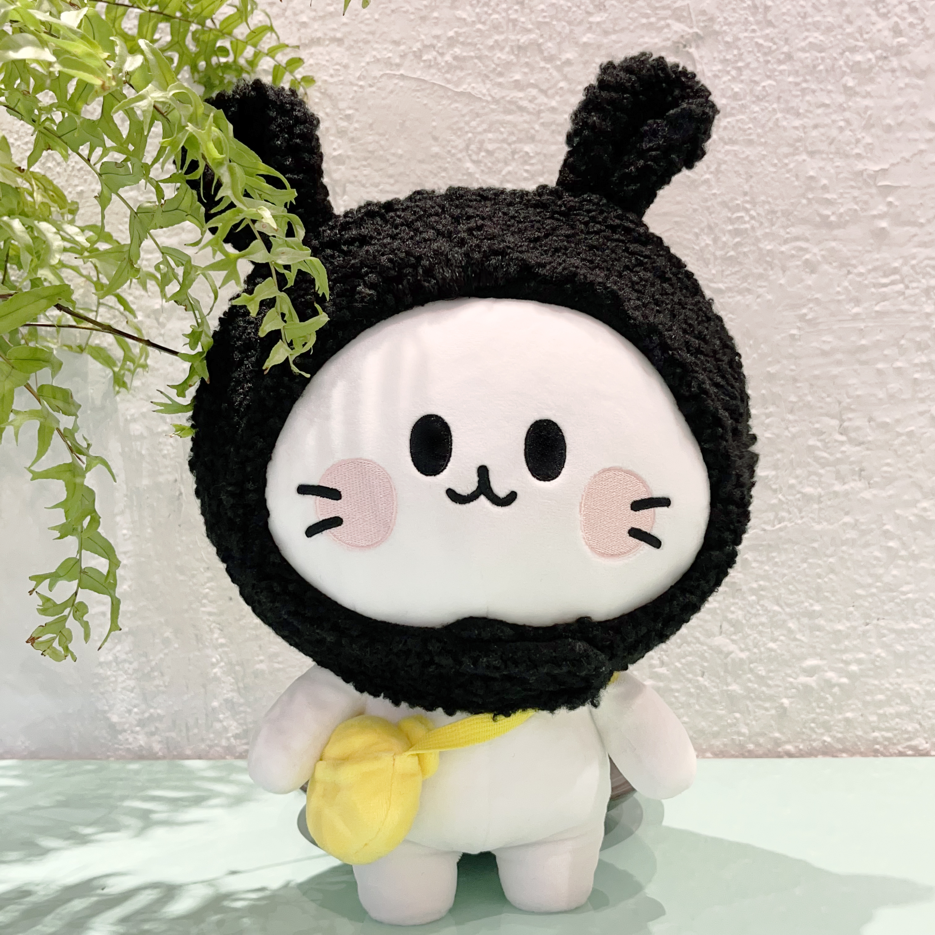 ★애정가득 귀염가득 흑토끼 모찌 10세트 한정★ (모찌35+흑토끼모자+랑곰가방+랑곰쇼핑백+특별흑토끼엽서) : 펀피투고