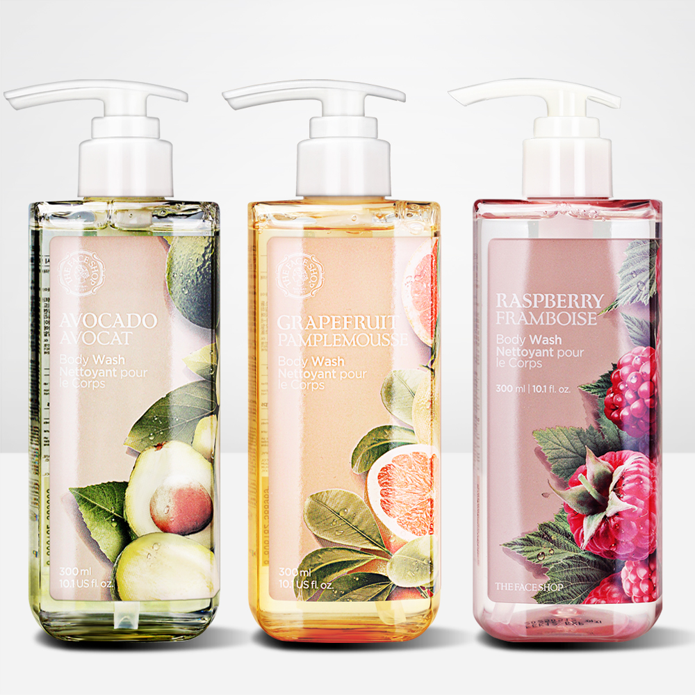 더페이스샵 아보카도 바디 워시 300ml : 주식회사 스킨스토리