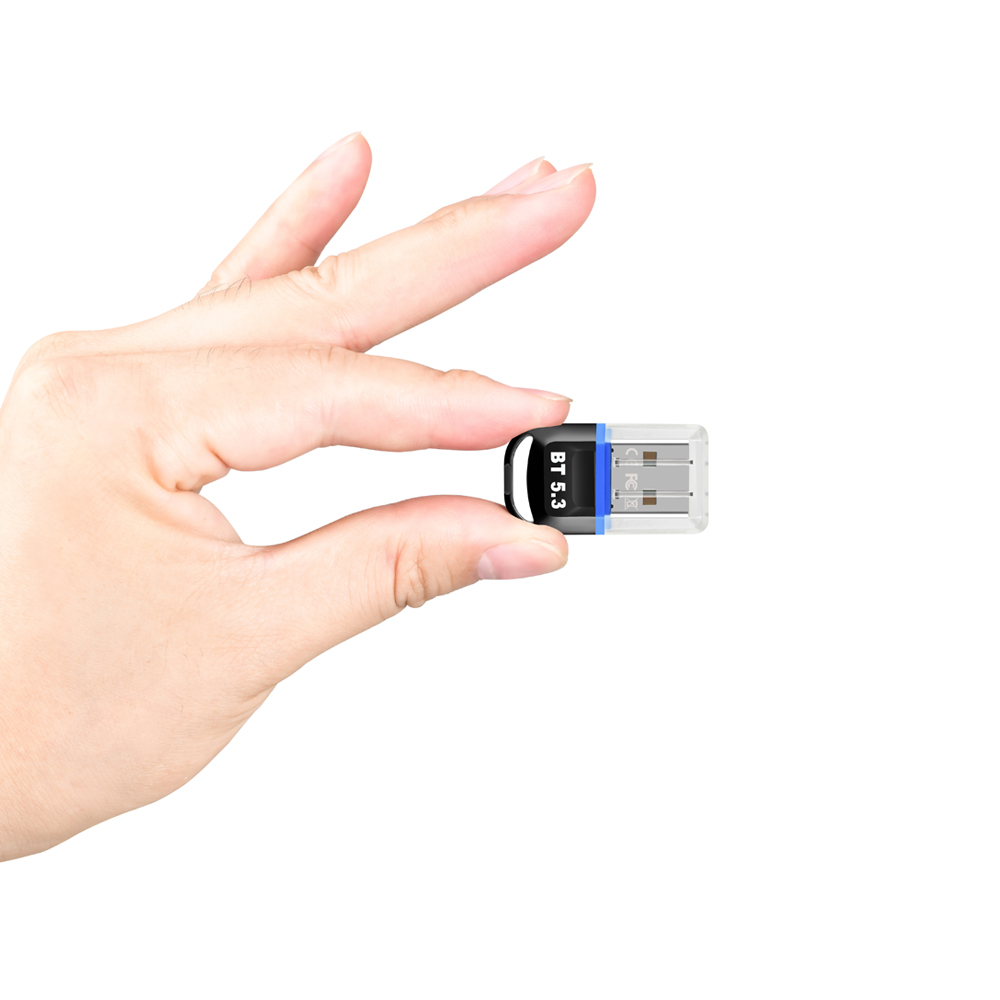 아이퀸 동글 블루투스 USB V5.3 PC 컴퓨터 무선 동글이 : 아이퀸