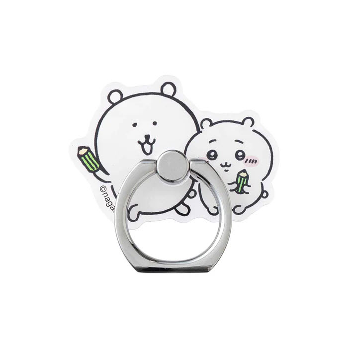 나가노 농담곰 치이카와 프렌즈 다이 컷 스마트 폰 링 : 꽁주점빵