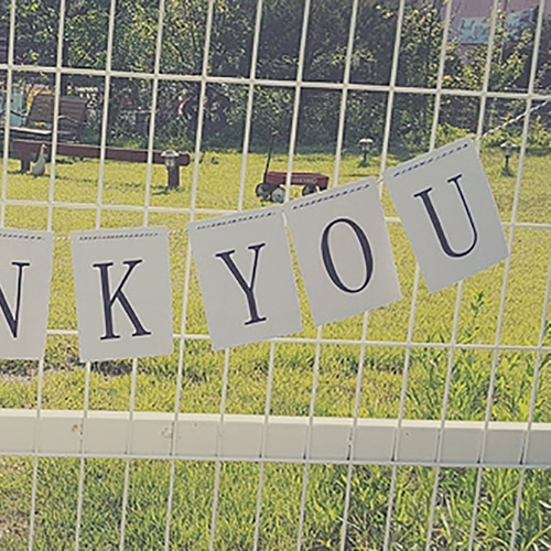 Thank you 땡큐 가랜드 : 사심데코