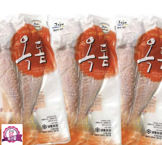 제주 옥돔 냉동 간 손질 190g이상 X 5마리 : 제주 우진수산
