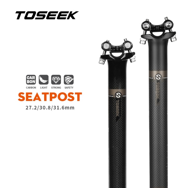 자전거 싯 시트 포스트 TOSEEK-카본 오프셋 0mm 27.2/30.8/31.6mm M : 굿홈쇼핑