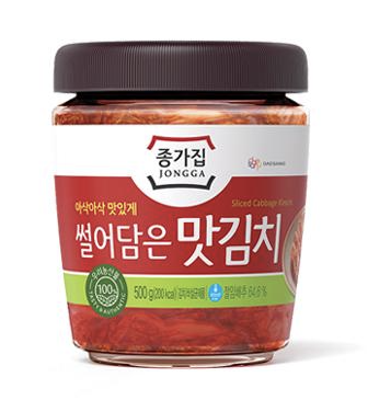 종가 썰어담은 맛김치 500g(PET) : BS.flex
