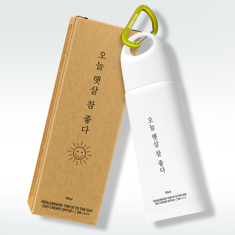 STH 힐그라운드 선크림 SPF50 수분 로션 타입 촉촉하고 가벼운 선케어 오늘햇살참좋다 : 파스텔시야