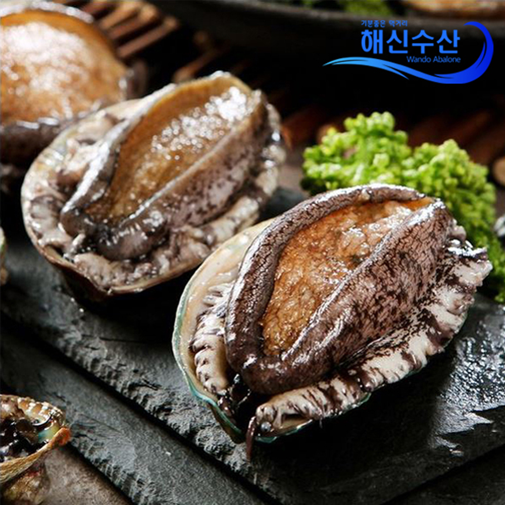 해신수산 완도활전복 특대 10-12미 1kg : 해신수산 영어조합법인