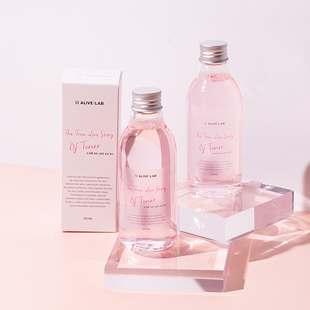 얼라이브랩 더 트루 러브 스토리 오브 토너 로즈워터토너 200ml : 얼라이브랩