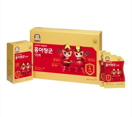 한국인삼공사 정관장 홍이장군 1단계 15ml x 30개입 : 호랑이곳간