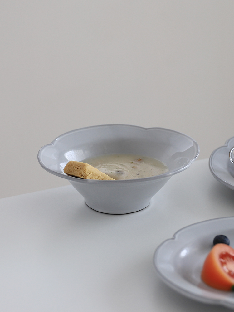오반자이 마루신 데프레 플레이트 타원 브런치접시 : 오반자이