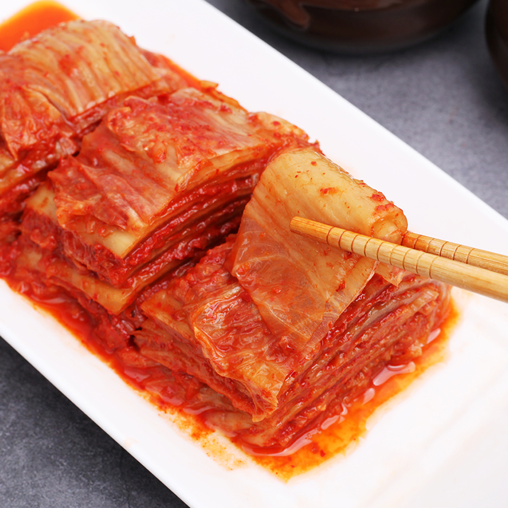 전라도 묵은지 저온숙성 묵은김치 신김치 익은김치 2kg 국산 100% : 더조은김치