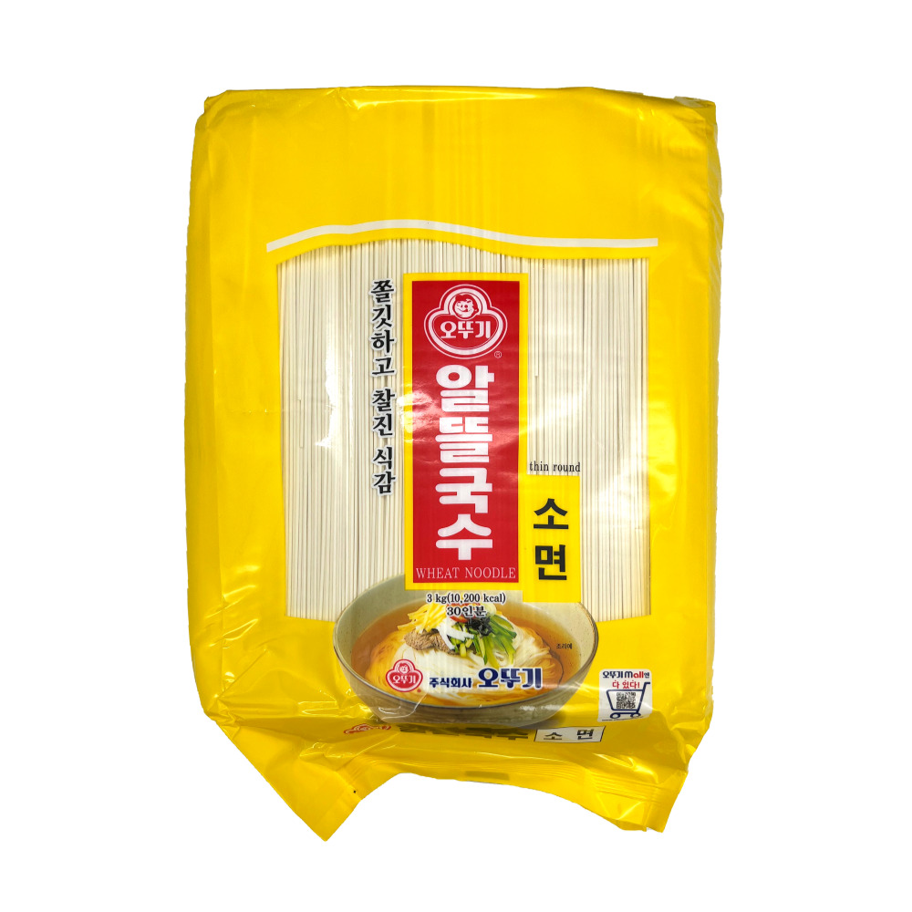 오뚜기 알뜰국수 소면 3kg : 새봄 식자재