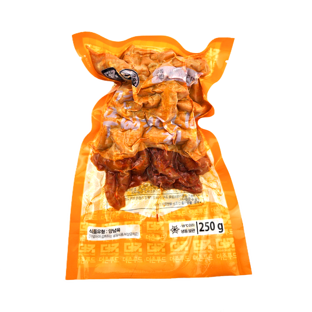 사업자용 더존 무뼈닭발 250g x 20개 : 맛비