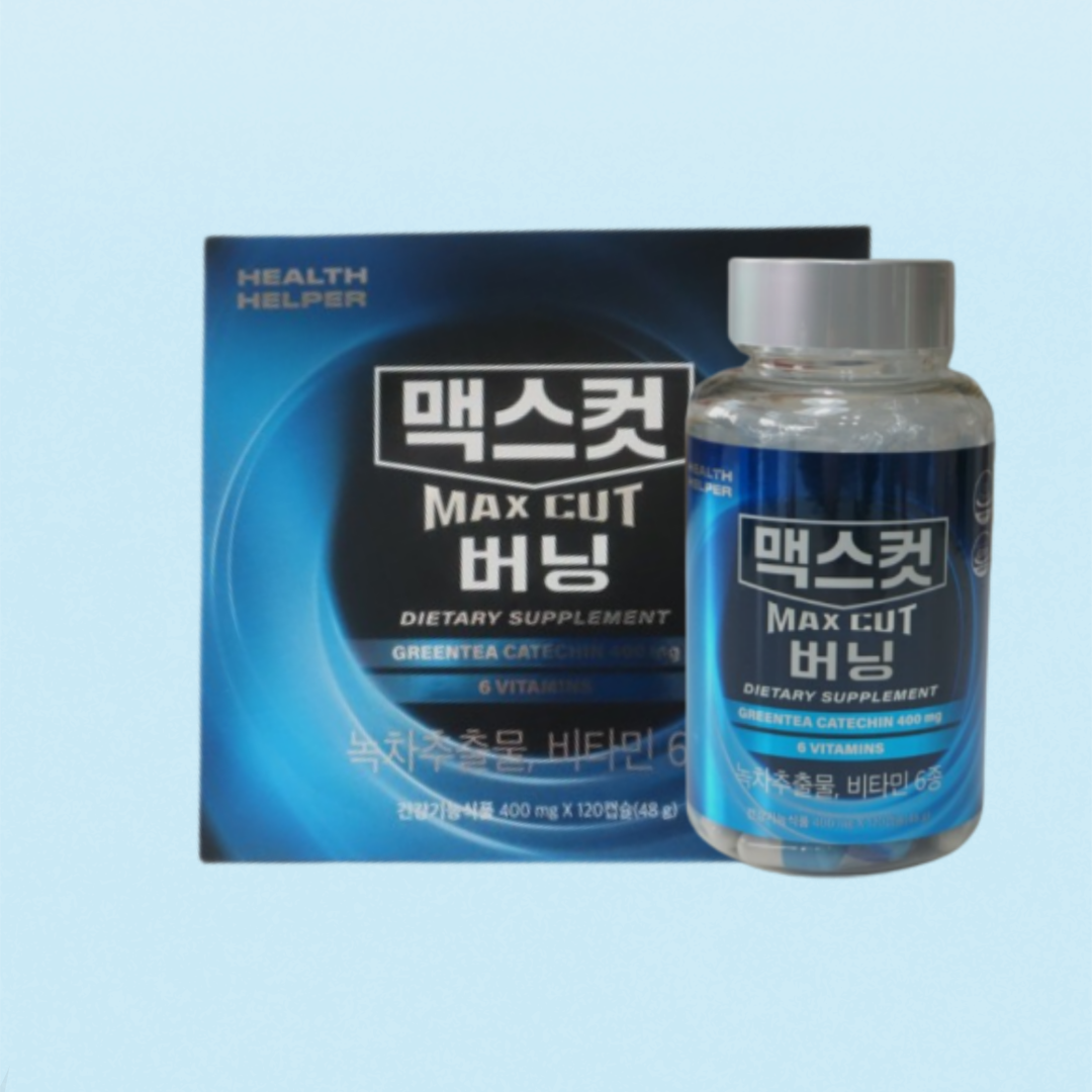 헬스헬퍼 맥스컷 버닝 1병 120캡슐 20일분 : 2002
