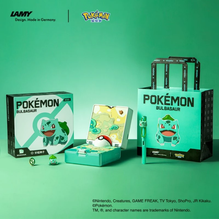 라미 사파리 포켓몬 콜라보 만년필 이상해씨(bulbasaur) : 카페캘리 CafeCally