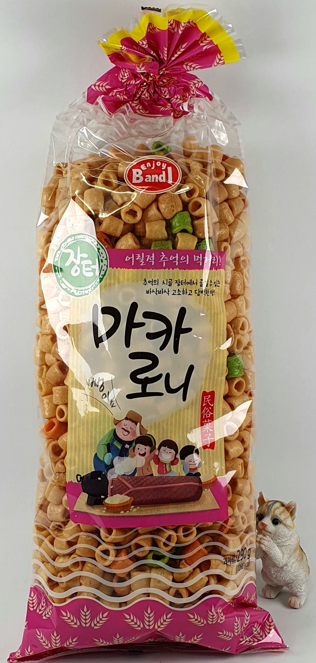 장터 마카로니(칼라마카) 290g × 10봉지 : 여리마트