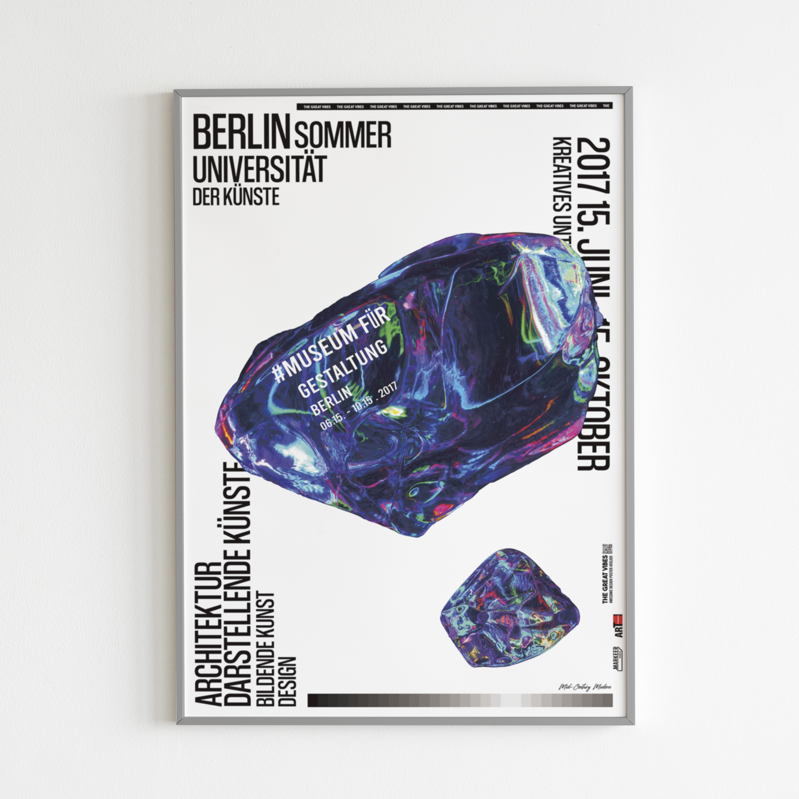 바이브 인테리어 아트 포스터 BERLINSOMMER  : 그레이트바이브