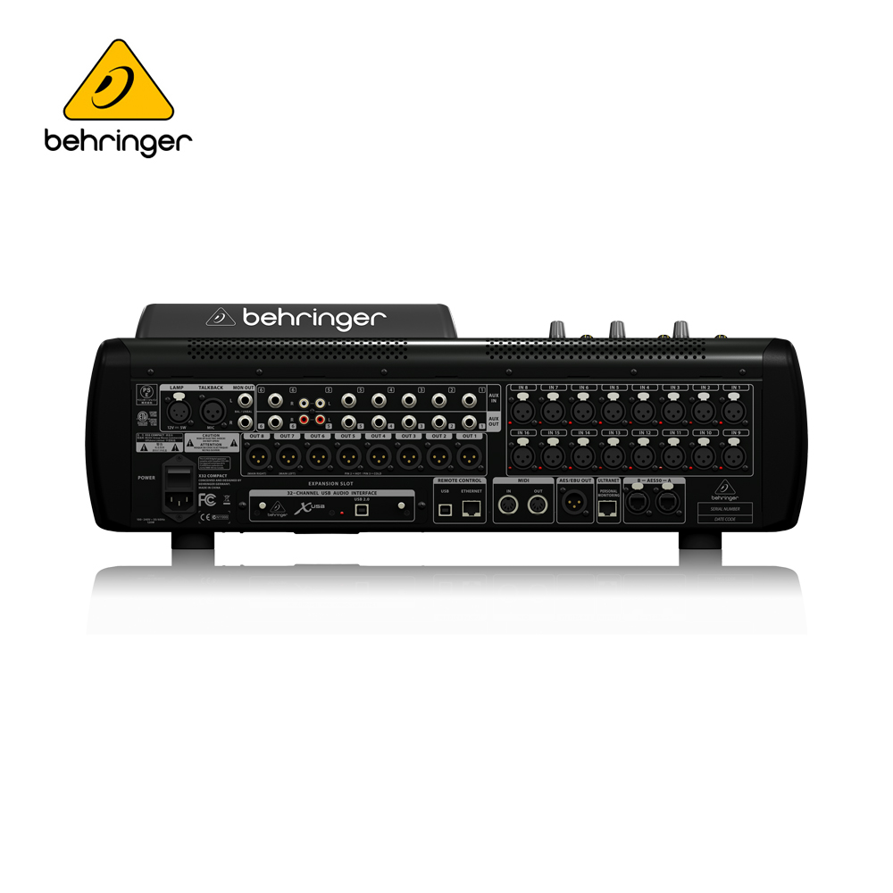 베링거 BEHRINGER X32 COMPACT 디지털 오디오믹서 행사용 라이브용 : 가스펠 사운드