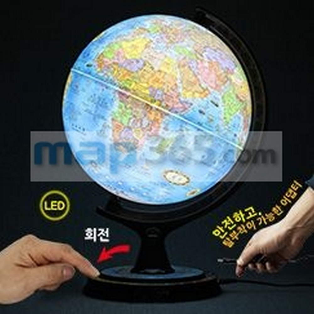 [뉴월드] 30cm 타임존 조명 지구본 : 아인몰