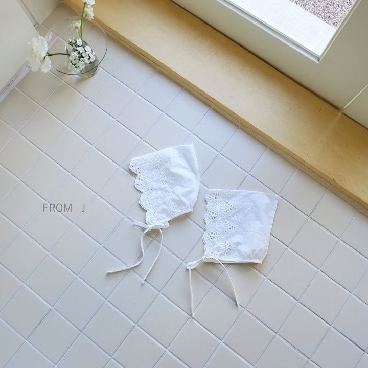 프롬제이 면레이스보넷 신생아 베이비 유아 아동 아기보넷 보냇 돌 백일 : 또이또이네