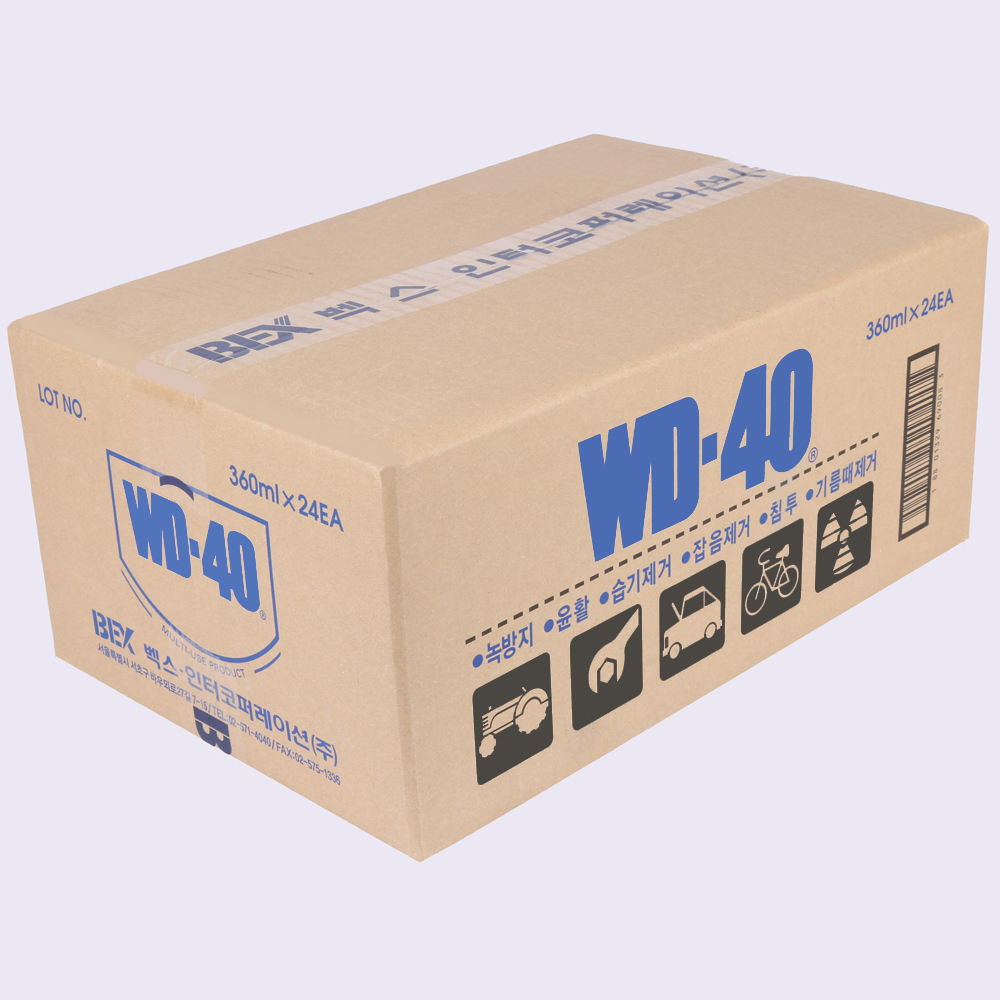 WD40 360ml 24개 1박스 BOX : 구로신용상사