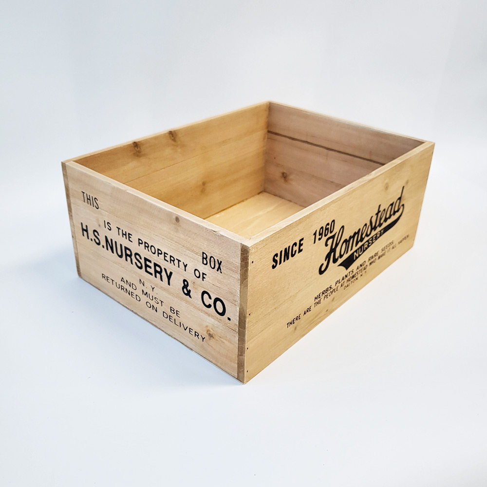 홈스테드 1960 원목 우드박스 : countryitem