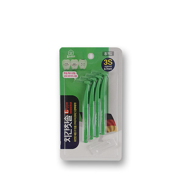 홈스피아 치간칫솔 L형 8P -H : zapaz-재고보유당일발송