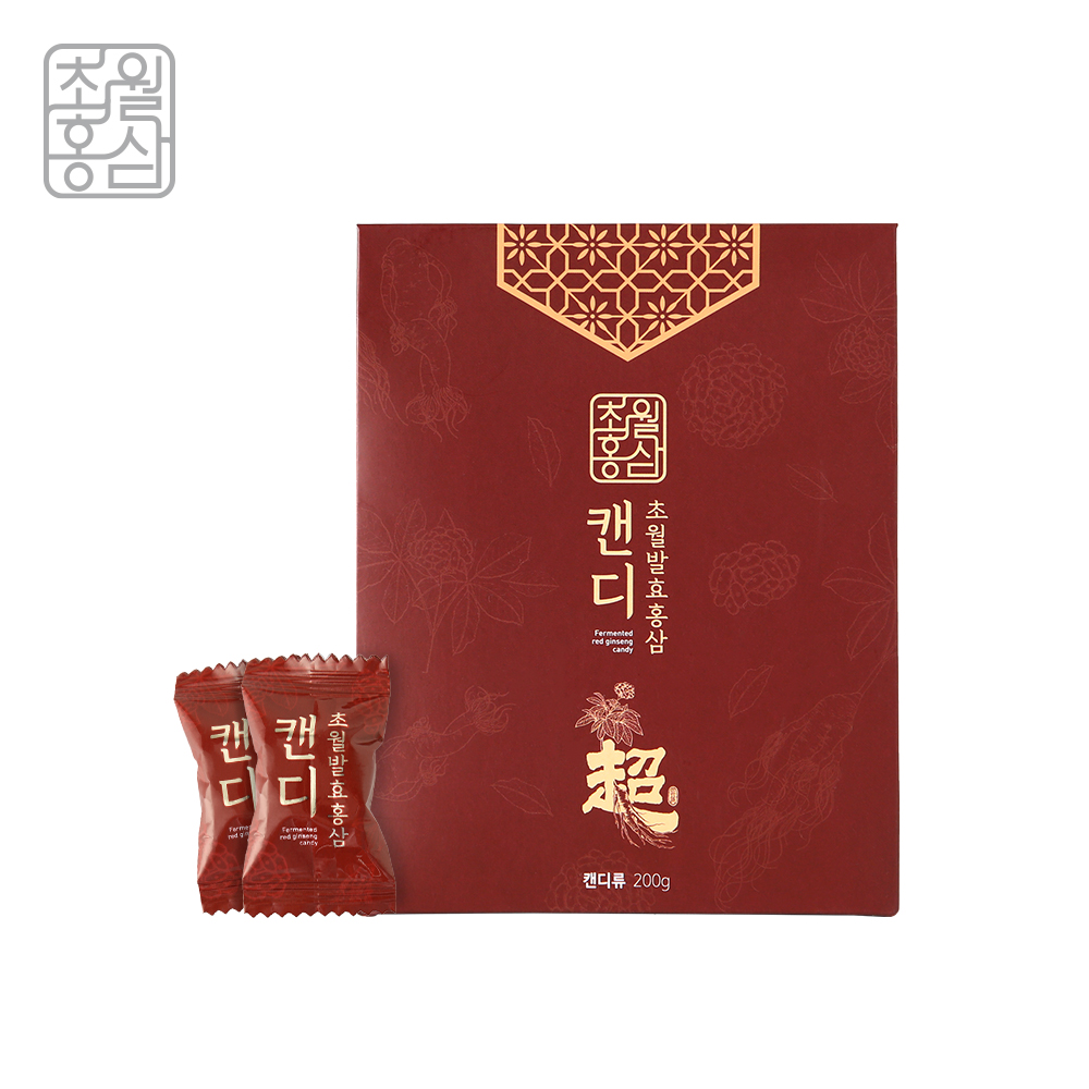 초월홍삼 발효홍삼캔디 200g x 1팩 : Nhc 내츄럴헬스케어