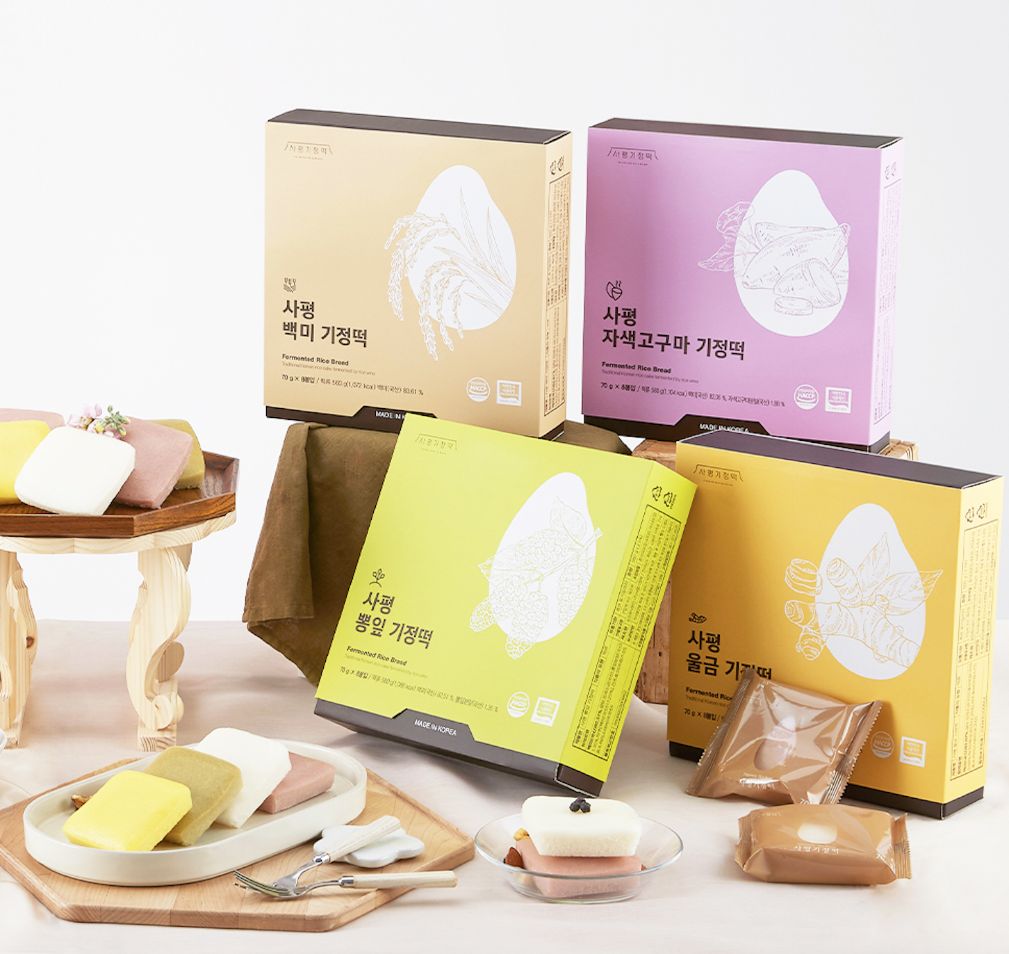 원조 화순 사평 기정떡 16봉입(1,120g) : 원조 화순 사평 기정떡