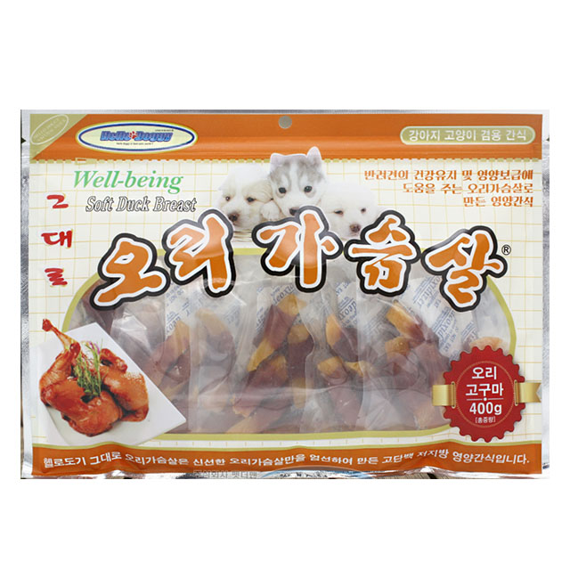 헬로도기 그대로 오리고구마400g : 펫타곤